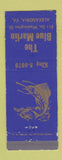 Matchbook Cover - The Blue Marlin Alexandria VA WEAR