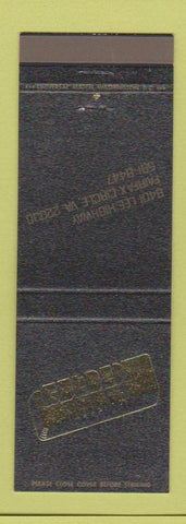 Matchbook Cover - Golden Ingot Fairfax Circle VA