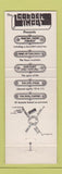 Matchbook Cover - Golden Ingot Fairfax Circle VA