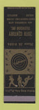 Matchbook Cover 20th Century TV East Hartford CT baseball boxing football BLACK