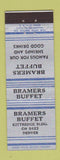 Matchbook Cover - Bramers Buffet Denver Colorado