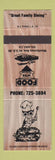 Matchbook Cover - Owl Restaurant Delano CA WEAR