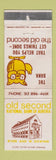 Matchbook Cover - Old Second National Bank Aurora IL owl WEAR