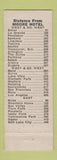 Matchbook Cover - Hotel Moore Ontario OR Pheasant