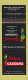 Matchbook Cover - Ninfa's Catering parrot BBQ Mexican Dallas Houston TX