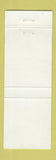 Matchbook Cover - The Lodge Huron OH Sawmill Creek Resort #2
