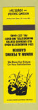 Matchbook Cover - Hunan and Peking Garden Chinese Restaurant Manchester MO