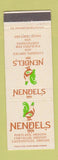 Matchbook Cover - Nendels Inn Portland Corvallis Canyonville OR
