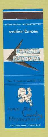 Matchbook Cover - Hanover Pancake House Town Country Restaurant Wichita KS