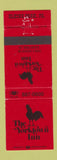 Matchbook Cover - Yorktown Inn Elkins Park PA chicken