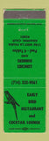 Matchbook Cover - Early Bird Restaurant Anaheim CA