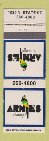 Matchbook Cover - Arnie's Chicago IL parrot