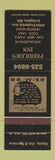 Matchbook Cover - Peddler's Inn Irvington MD owl
