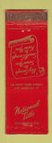 Matchbook Cover - National Title Los Angeles CA WORN