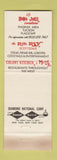 Matchbook Cover - Hobo Joe's Coffee Shops Tucson Phoenix AZ WORN