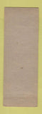 Matchbook Cover - Back Street Shop