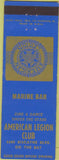Matchbook Cover - Matchbook Cover American Legion Miami FL?