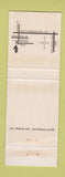 Matchbook Cover - The Banjo Cafe Santa Monica CA Bluegrass bear WEAR
