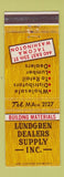 Matchbook Cover - Lundgren Building Materials Lumber Tacoma WA