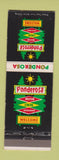Matchbook Cover - Ponderosa Motor Inn Restaurant