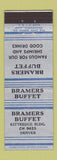 Matchbook Cover - Bramers Buffet Denver Colorado