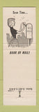 Matchbook Cover - Santa Monica Bank CA