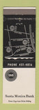 Matchbook Cover - Roney Plaza Hotel Miami Beach FL Schine