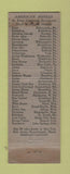 Matchbook Cover - Lycoming Hotel Williamsport PA WORN