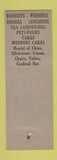 Matchbook Cover - Remus Catering