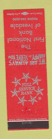 Matchbook Cover - First National Bank Ivesdale IL