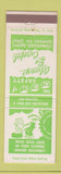 Matchbook Cover - Safety Loose Clothing Canteen Company University City MO