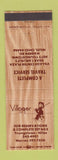 Matchbook Cover - Villager Travel Service Niles OH
