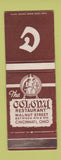 Matchbook Cover - Colony Restaurant Cincinnati OH