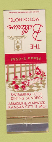 Matchbook Cover - Bellerive Motor Hotel Kansas City MO WEAR