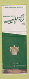 Matchbook Cover - St Anthony Hotel San Antonio TX WORN