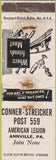 Matchbook Cover - Matchbook Cover American Legion Annville PA POOR