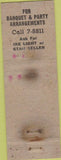 Matchbook Cover - Matchbook Cover American Legion Annville PA POOR
