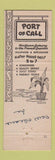 Matchbook Cover - Port of Call New Orleans LA