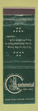 Matchbook Cover - Michigan State College Centennital 1955 East Lansing MI WEAR