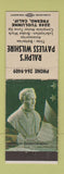 Matchbook Cover - Ralph's Payless Wilshire Tires Fresno CA WEAR