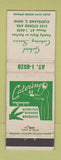 Matchbook Cover - Gabriel Catering Service Cleveland OH WEAR