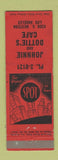 Matchbook Cover - Johnnie and Dottie's Cafe Los Angeles CA
