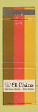 Matchbook Cover - El Chico Mexican Restaurant CHAIN