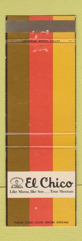 Matchbook Cover - El Chico Mexican Restaurant CHAIN