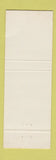 Matchbook Cover - Eintracht Singing Society Dayton OH ORANGE