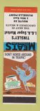 Matchbook Cover - Tinsley's IGA Grocery Russells Point OH
