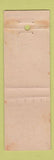 Matchbook Cover - Pop Gersten's Restaurant Long Beach CA WORN