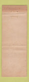 Matchbook Cover - Mark Hopkins Hotel San Francisco CA WORN