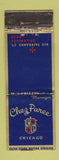 Matchbook Cover - Chez Paree Chicago IL WORN