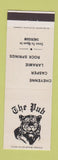 Matchbook Cover - The Pub Cheyenne Casper Laramie Rock Springs WY